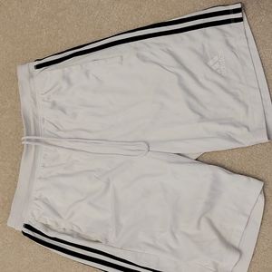 Mens M climalite Adidas shorts with draw string.